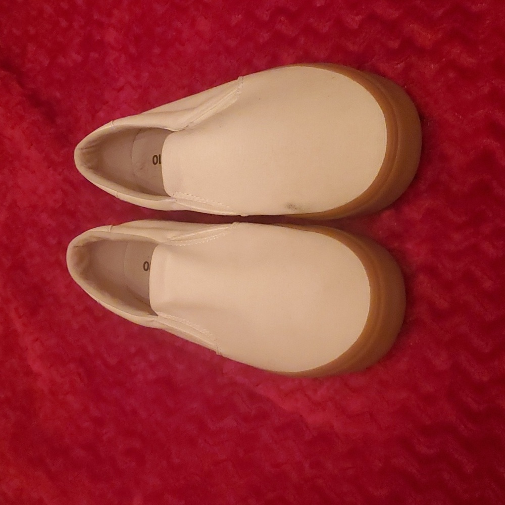 White Slip-On Sneakers - Women’s Size 11